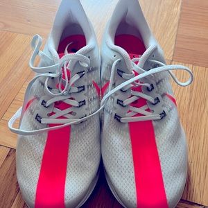 Nike Zoom Pegasus Turbo 35. Size 10. Barely Grey/Hot Punch